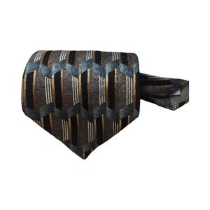 100% Silk Alexander Lloyd X-long Luxurious Patterned Tie